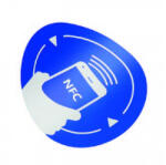  NFC antimetal matrica NXP NTAG213 chippel (13, 56MHz) - kék NFC-3016-bl