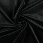 Takoy Elasztikus bársony anyag prémium Gloss 300g fekete színű