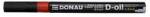DONAU Lakkmarker DONAU D-oil 2, 2 mm piros (U7368001PL-04) - tonerpiac