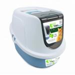 Mpets Tima Cat Litter Box - Eco Закрита котешка тоалетна Тима, M - 53 х 40 х 38 см - синя, Белгия - 20117199