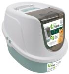 Mpets Tima Cat Litter Box - Eco Закрита котешка тоалетна Тима, M - 53 х 40 х 38 см - зелена, Белгия - 20117399