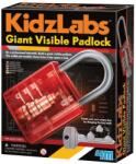 4M Играчка за сглобяване 4M Kidz Labs - Гигантски прозрачен катинар (4m-03445)
