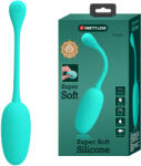 Pretty Love Knucker Super Soft Silicone Vibration Egg Aqua Green