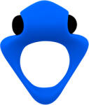 Woomy Tribe Bullet Cockring Blue Inel pentru penis