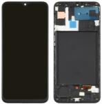 Samsung GH82-21190A Samsung Galaxy A30s OEM LCD kijelző érintővel fekete kerettel előlap (GH82-21190A)