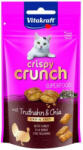 Vitakraft Crispy Crunch Superfood - jutalomfalat macskák részére pulykával és chia maggal 60g