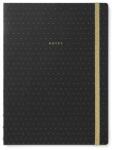 FILOFAX Тефтер Moonlight, А4, черен (179538)