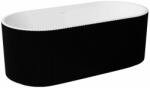 Besco Cada freestanding Besco Giuliana 170x78 cm alb/negru (#WASB-170GCZ)