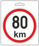 Compass Korlátozott sebességű matrica 80 km/h (110 mm) (34486)