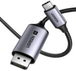 UGREEN Cablu Ugreen CM556 cu conectori USB-C si DisplayPort 8K, 2 m lungime - gri