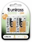 Uniross HYBRIO 1.2V Ni-MH akkumulátor, AA (ceruza), 1000 mAh, 4 db/bliszter (UH4AA1000)