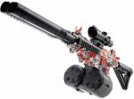 Sunny Blaster Double Barrel, две цеви, пистолет за водни гел топчета, червен (Double Barrelred)