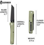 Gerber Pledge zuzmó zöld összehajtható kés 1067525