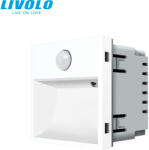 LIVOLO C726W LIVOLO mozgásérzékelős led lépcsővilágító, irányfény, lábazat világítás, fehér (C726W)