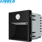 LIVOLO C726B LIVOLO mozgásérzékelős led lépcsővilágító, irányfény, lábazat világítás, fekete (C726B)