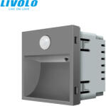 LIVOLO C726S LIVOLO mozgásérzékelős led lépcsővilágító, irányfény, lábazat világítás, ezüst (C726S)