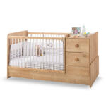 Cilek Pat transformabil cu sertare 75 x 160 cm Mocha Baby (20.30.1018.00)