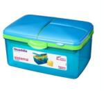 GimiHome Cutie alimente plastic compartimentata 2L, Lunch Quaddie 3970-02 (GM101621)