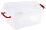Sterk Plast Cutie alimente select, dreptunghiulara cu maner si capac, 2.5 litri (GM3515)
