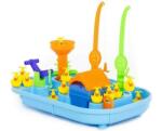 LEAN Toys Set de pescuit, undita pentru 2 copii, cu ratuste, LeanToys, 8579 (GM104186)