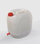 Sterk Canistra cu Capac Etans si Robinet, 20 Litri, STERK, Plastic, Albastru sau Alb (GM10693)