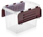  Cutie depozitare 26 L cu capac incorporat, din plastic transparenta (GM93096)