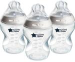 Tommee Tippee Natural Start Anti-Colic biberon auto-sterilizant Slow Flow 0m+ 3x260 ml
