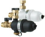  HCE DirtOut Compact 3/4"-os mágneses iszapleválasztó mechanikus szűrővel, fekete (HCE-DF00300034B) - kazanklima