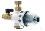  HCE DirtOut Compact 3/4"-os mágneses iszapleválasztó mechanikus szűrővel, átlátszó/fehér (HCE-DF00300034WT) - kazanklima
