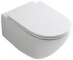 Hatria Vas WC suspendat, Hatria, Fusion, compact, alb (00Y1XQ01) - e-baie