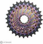 SRAM Red XG-1290 E1 kazetta, 12 kerék, szivárvány (10-33T)