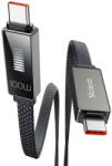 Mcdodo CA-4470 USB Type-C/USB Type-C cu afișaj 100W 1, 2 m Negru (33656) - vexio