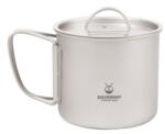 SilverAnt Titánium bögre fedővel 350 ml