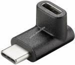 Goobay Usb-C csatlakozó adapter 90 fokban hajlított csatlakozóval - Kiárusítás! - A készlet erejéig!