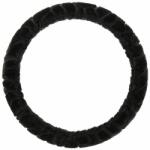 COMPASS Kormánykerék védő huzat Smooth fekete (31463)