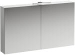 Laufen BASE Tükrös szekrény világítással és dugaljzattal EU IP 48, Fényes Fehér H4029021102611 (H4029021102611)