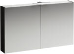 Laufen BASE Tükrös szekrény világítással és dugaljzattal EU IP 48, Sötétbarna Szil H4029021102631 (H4029021102631)