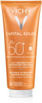 Capital Soleil Lapte hidratant pentru protectie solara SPF 50+, pentru fata si corp, 300 ml, Capital Soleil, Vichy (I11002)