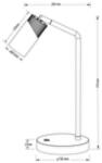 UltraLux Lampa de birou GU10, 220-240V AC (NLGU10D)