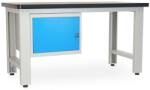 Rauman Műhelyasztal Solid MDF-10, 150 cm, függő doboz, fekete