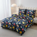  ANIMALS kék mikroszálas ágyneműhuzat Ágyneműhuzat mérete: 2 db 70 x 90 cm | 200 x 220 cm