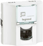  Legrand078621 Program Mosaic LCS2 RJ 45 csatlakozóaljzat hátsó RJ 45 csatlakozással, Cat. 5e FTP, 9 érintkezős, 2 modul széles, fehér ( Legrand078621 ) (078621)