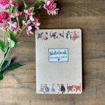 ALEX CLARK ART Füzet Alex Clark, vonalas, 13x18 cm, 40 oldal, Cicák (SNM02) - papir-bolt