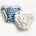 Vimse leszoktató pelenka - Blue Dots / White teddy (2 db) (IV4669236)