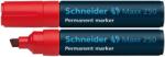 Schneider Permanent marker SCHNEIDER Maxx 250, varf tesit 2+7mm - rosu (S-125002) - officeclass