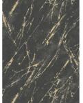As Creation Tapet piatra neagra cu nervuri aurii