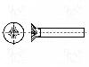 Bossard Surub M2, 5, otel, 3mm, cap ingropat, BOSSARD, 3056381