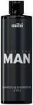 MIHI Just for MAN, Sampon és tusfürdő 2: 1-ben férfiaknak, 500ml