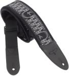 PRS 2.4" Padded Guitar Strap w/FLASH, Custom Jacquard Birds Wavelength, Charcoal
