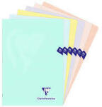Clairefontaine Caiet Capsat A4 Clairefontaine 48 File Colectia Mimesys Pastel (CAI255Matematica)